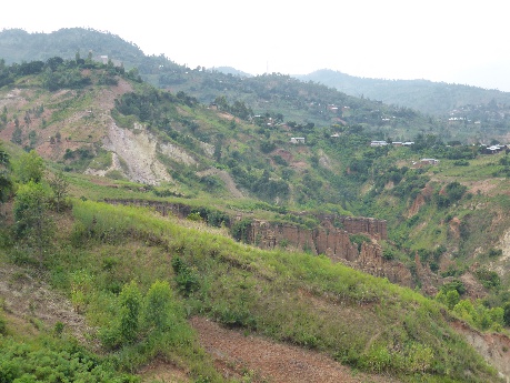 Landslides in the South Kivu province (RDC)