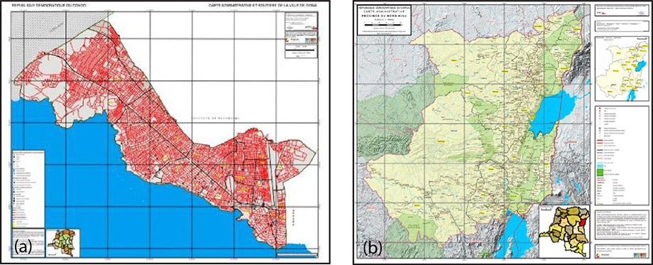 Exemples de cartes créées dans le cadre du projet HARISSA