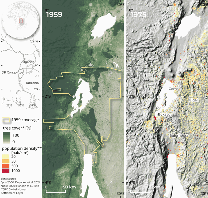 Kivu deforestation
