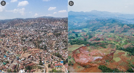 Funu and Ikoma Landslides