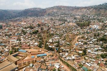 Funu slow moving landslide DRC